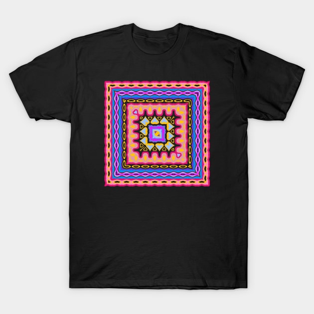 Geometric bandana T-Shirt by mkbl